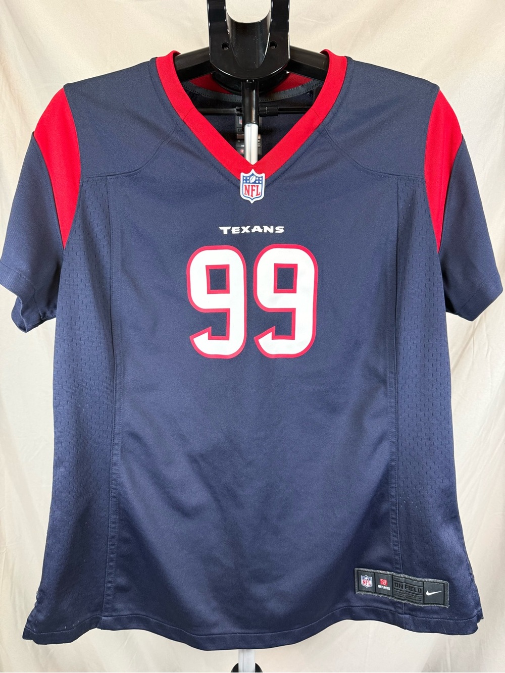 Nike NFL Houston Texans J.J. Watt #99 Game Jersey Blue - Youth XL